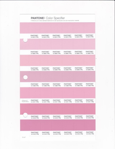 PANTONE 13-2010 TPG Orchid Pink Replacement Page (Fashion, Home & Interiors)