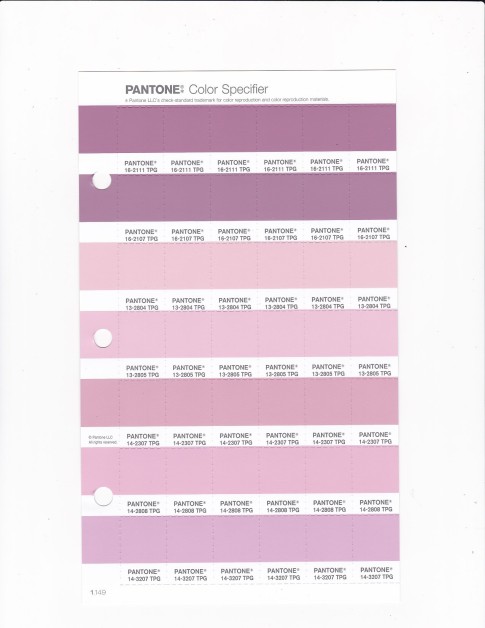 PANTONE 16-2107 TPG Orchid Haze Replacement Page (Fashion, Home & Interiors)