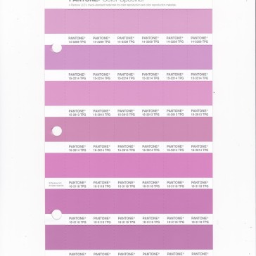 PANTONE 16-3118 TPG Cyclamen Replacement Page (Fashion, Home & Interiors)
