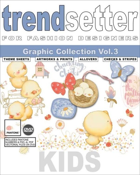 Trendsetter Kids Graphic Collection Book Vol.3 incl. DVD