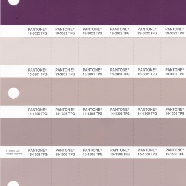 PANTONE 19-3022 TPG Gloxinia Replacement Page (Fashion, Home & Interiors)