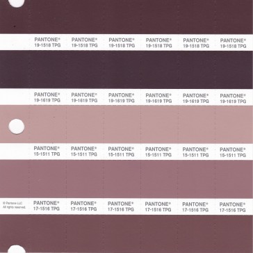 PANTONE 15-1511 TPG Mahogany Rose Replacement Page (Fashion, Home & Interiors)