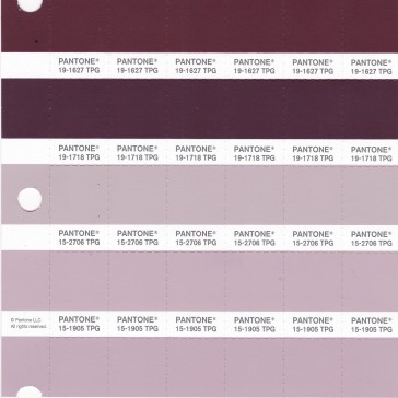 PANTONE 19-1627 TPG Port Royale Replacement Page (Fashion, Home & Interiors)