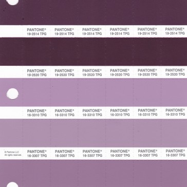 PANTONE 19-2520 TPG Potent Purple Replacement Page (Fashion, Home & Interiors)