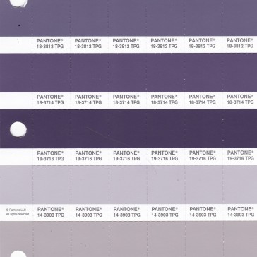 PANTONE 19-3716 TPG Purple Plumeria Replacement Page (Fashion, Home & Interiors)