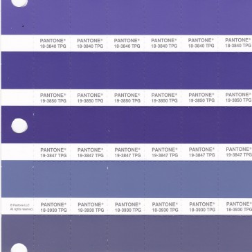 PANTONE 19-3847 TPG Deep Blue Replacement Page (Fashion, Home & Interiors)