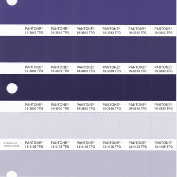 PANTONE 19-3839 TPG Blue Ribbon Replacement Page (Fashion, Home & Interiors)