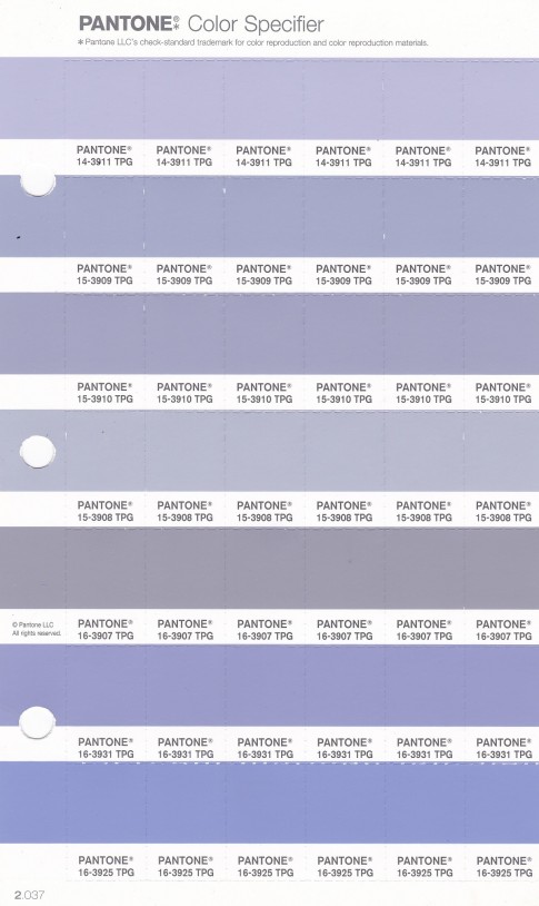 PANTONE 14-3911 TPG Purple Heather Replacement Page (Fashion, Home & Interiors)