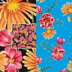 DO.IT Print Floral Splendour | Graphic Flower Print Design Book