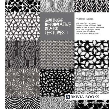 Grunge Decorative Black Textures Vol. 1 incl. DVD (Arkivia)