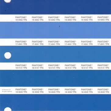 PANTONE 19-4052 TPG Classic Blue Replacement Page (Fashion, Home & Interiors)