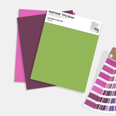 PANTONE TPG (Textile Paper–Green) Sheets (Fashion, Home & Interiors)