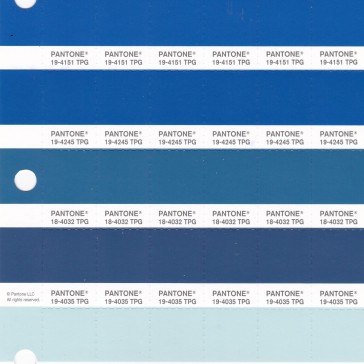 PANTONE 19-4245 TPG Imperial Blue Replacement Page (Fashion, Home & Interiors)
