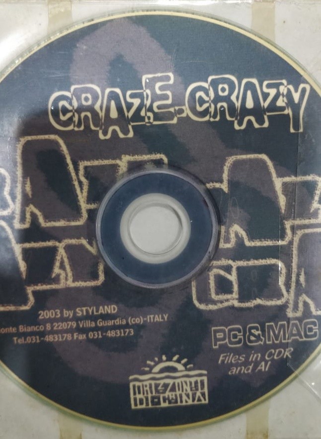 Craze Crazy Graphic Book Incl. CD-Rom.