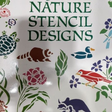 Big Book of Nature Stencil Graphic & Embroidery Design Book w/o Dvd ( No DVD)