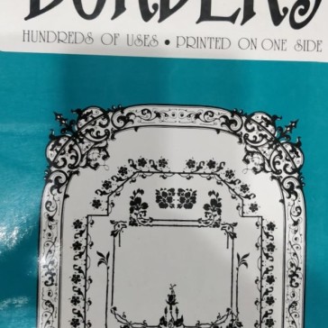 BORDERS BOOK cut & use for Print & Embroidery