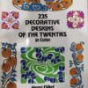 235 DECORATIVE Textile DESIGNS & Graphics OF THE TWENTIES in Color By Henri Gillet