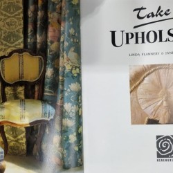TAKE UP UPHOLSTERY BOOK By  LINDA FLANNERY & JANE MCDONALD