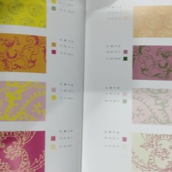 Oriental patterns and colors matching Book