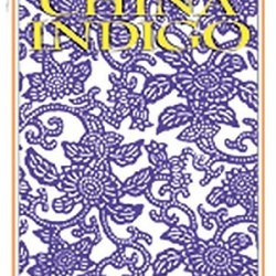 CHINA INDIGO Decorative Cotton - Lace Design Book by Belvedere Italy
