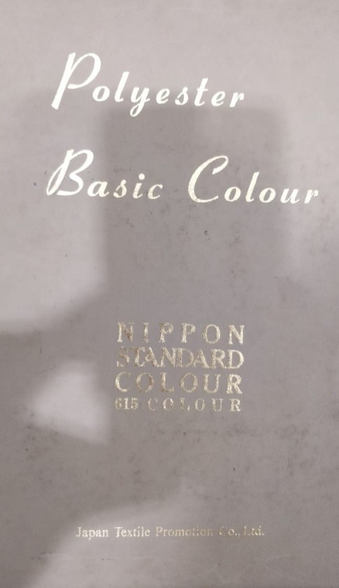 POLYESTER BASIC COLORS by NIPPON Japan 615 COLOUR BOOK