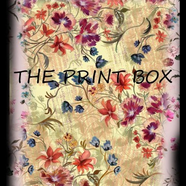 The Print Box Vol.1 | Subtle Clear Floral Print Design Book
