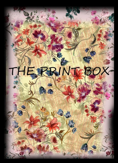 The Print Box Vol.1 | Subtle Clear Floral Print Design Book