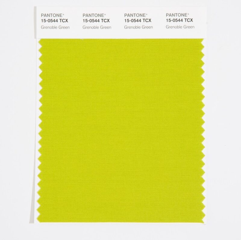 Pantone 15-0549 TCX Swatch Card Fragile Sprout