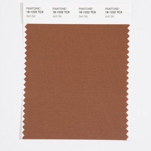 Pantone 18-1232 TCX Swatch Card Soft Silt