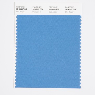 Pantone 18-4033 TCX Swatch Card Blue Jasper