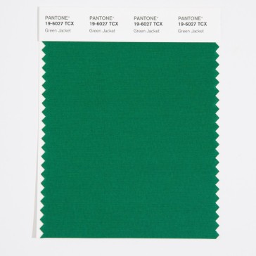 Pantone 19-6027 TCX Swatch Card Green Jacket