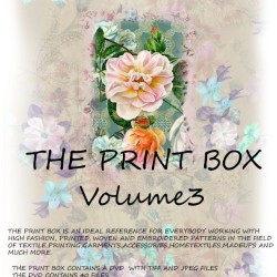The Print Box Vol.3 | High Fashion, Printed Woven & Embroidery Floral Pattern Book