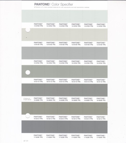 PANTONE 13-6105 TPG Celadon Tint Replacement Page (Fashion, Home & Interiors)