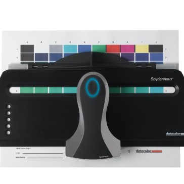 Datacolor SpyderPRINT Professional Image Output Spectrocolorimeter, Printer Calibration Tool