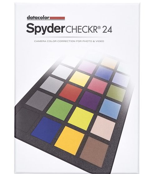 Datacolor SpyderCheckr 24 Color Chart, Camera Color Calibration, Camera Color Targets, SCK200