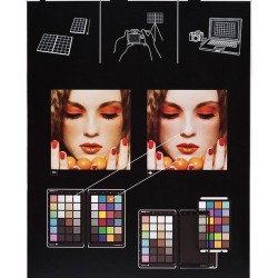 Datacolor SpyderCheckr 48, Camera Color Calibration Chart & Tool, SCK100