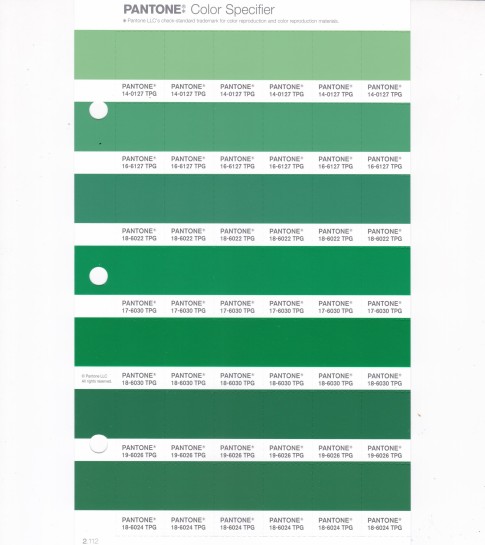 PANTONE 16-6127 TPG Greenbriar Replacement Page (Fashion, Home & Interiors)