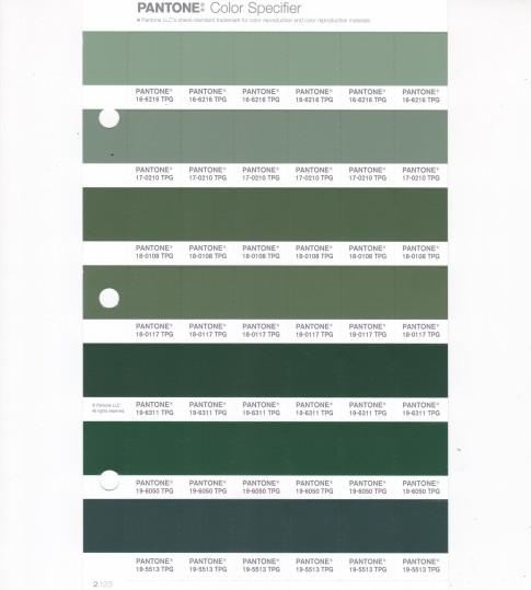 PANTONE 16-6216 TPG Basil Replacement Page (Fashion, Home & Interiors)