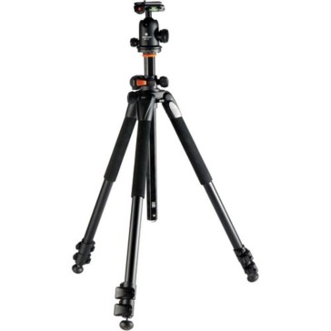 Vanguard  100 Aluminum Tripod with Magnesium Alloy Ball Head - Rated at 15.4lbs/7kg, ALTAPRO263AB100