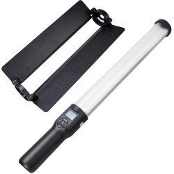 Godox LED Light Stick 3300K-5600K Adjustable Handle Stick Built-in Battery + Remote + Charger + Carry Bag, LC500 Ice Light