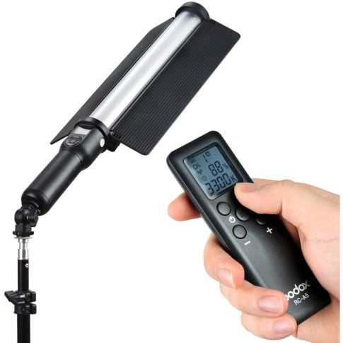 Godox LED Light Stick LC500 - 4 Godox LED Light Stick 3300K-5600K Adjustable Handle Stick Built-in Battery + Remote + Charger + Carry Bag, LC500 Ice Light