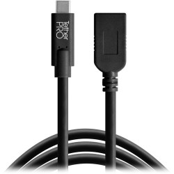 Tether Tools TetherPro USB Type-C to USB Type-A Extension Cable (15ft, Black) CUCA415-BLK