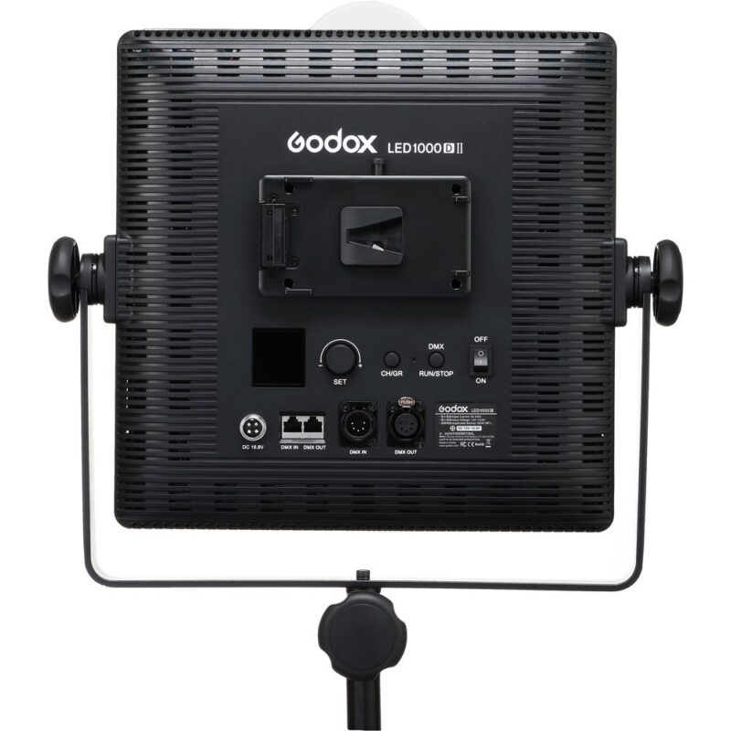 Godox LED1000DII Daylight DMX LED Video Light, Daylight Balanced, Wireless Remote
