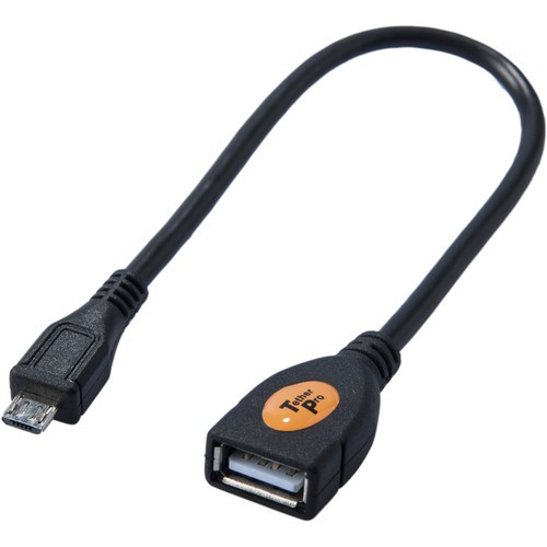 Tether Tools TetherPro USB 2.0 Micro-USB Adapter (Black) CU5464