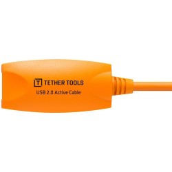 Tether Tools TetherPro USB 2.0 Active Extension Cable (16', Orange) CU1917