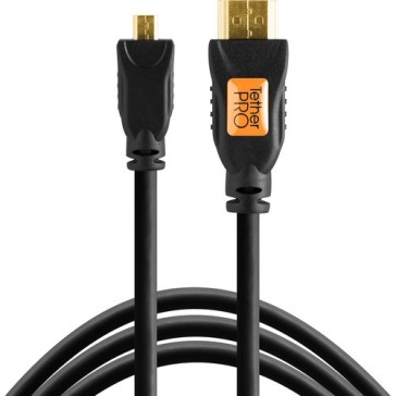 Tether Tools TetherPro Micro-HDMI to HDMI Cable (3ft) TPHDDA3