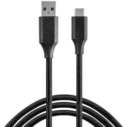 Tether Tools 3' Case Air Cable for USB to USB -C Cameras (Black) CUCAM36-BLK