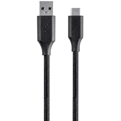 Tether Tools 3' Case Air Cable for USB to USB -C Cameras (Black) CUCAM36-BLK