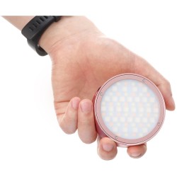 Godox Round Mini RGB LED Magnetic Light, R1PINK