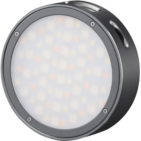 Godox Round Mini RGB LED Magnetic Light, R1GREY